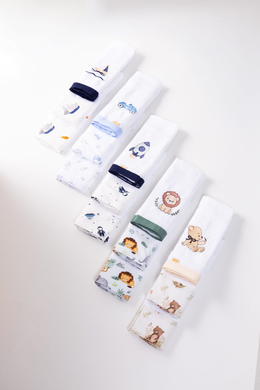 Peças estampadas com variedade de temas Doce Doce Bebê